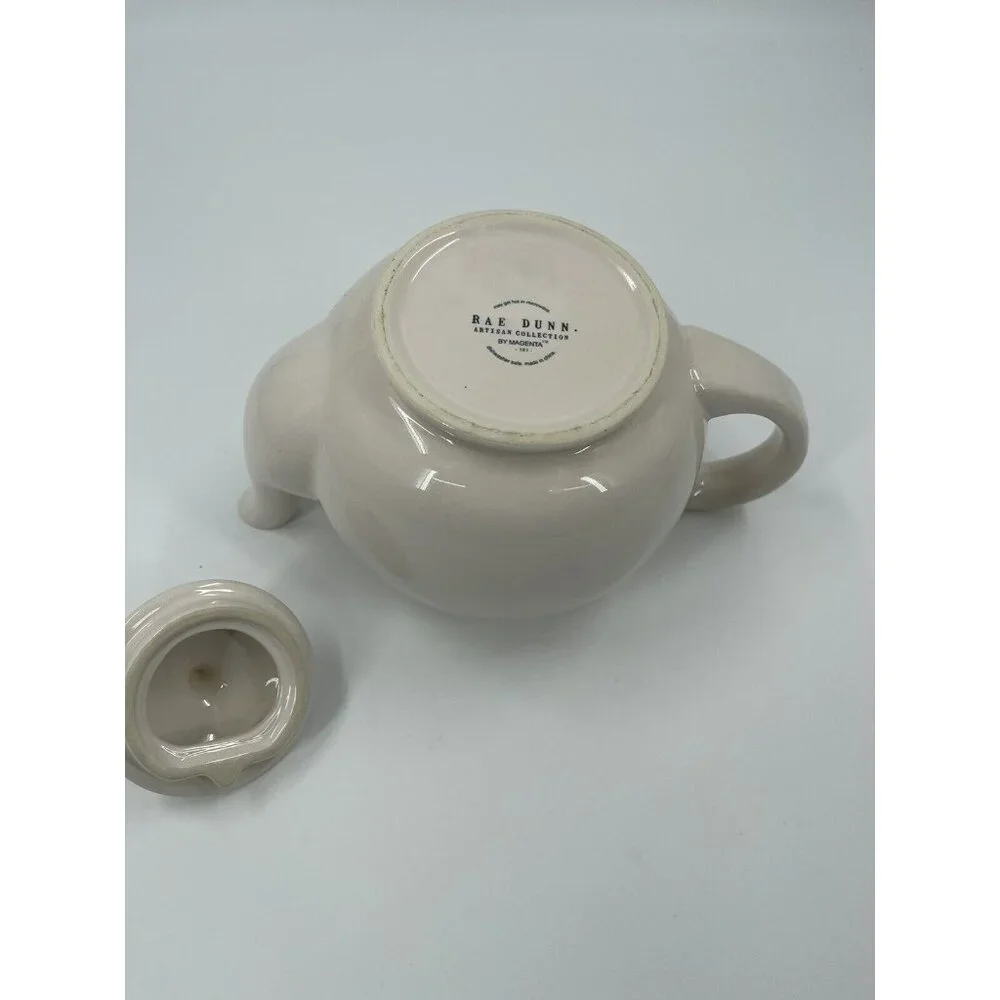 Rae Dunn 'TEA' Teapot Artisan Collection by Magenta #181‎